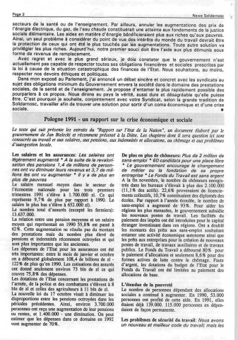 News Solidarnosc (1992 : n°170 ; 172-180)