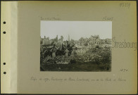 Strasbourg. Siège de 1870. Faubourg de Pierre bombardé, vu de la porte de Pierre