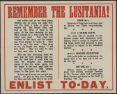 Remember the Lusitania: : enlist to-day
