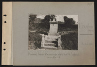 Coudun (près de). Monument funéraire à la mémoire des soldats du 47e régiment tués en 1914-1915