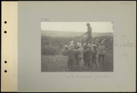 Fère-en-Tardenois. Camp de soldats annamites. Jeux de soldats
