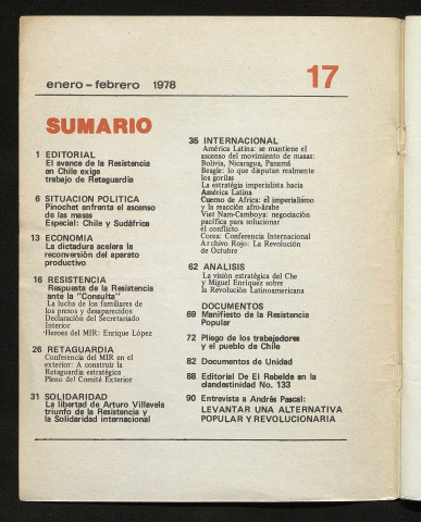 Correo de la resistencia - 1978