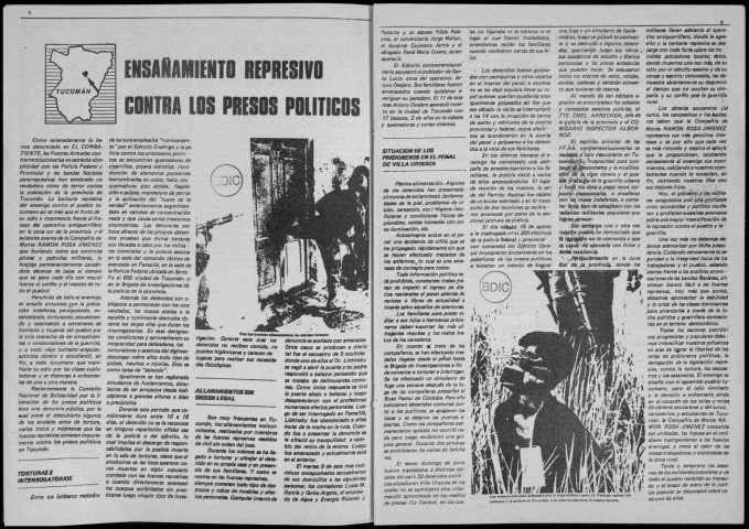 El Combatiente n°184, 24 de septiembre de 1975. Sous-Titre : Organo del Partido Revolucionario de los Trabajadores por la revolución obrera latinoamericana y socialista