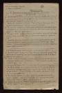 Aisne (02) : documents sur l'occupation allemande renvoyés par les instituteurs des communes du département de l'Aisne