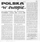 Polska w Europie (1975 ; n°1-12)  Autre titre : La Pologne en Europe