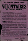 Association Républicaine Des Volontaires du Suffrage Universel