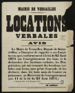 Locations verbales : Avis