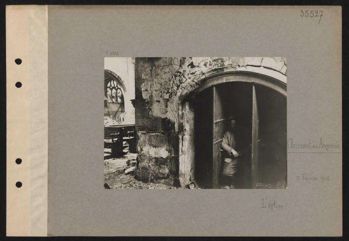 Clermont-en-Argonne. L'église