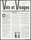 Voix et visages - Année 1977