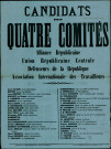 Candidats des Quatres Comités