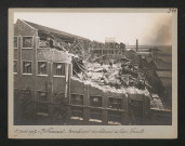 Billancourt. Ecroulement d'un bâtiment de l'usine Renault
