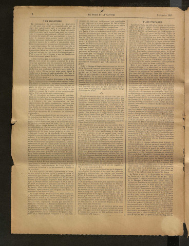 Le Pour et le Contre - Année 1915 - Numéros 1 à 24