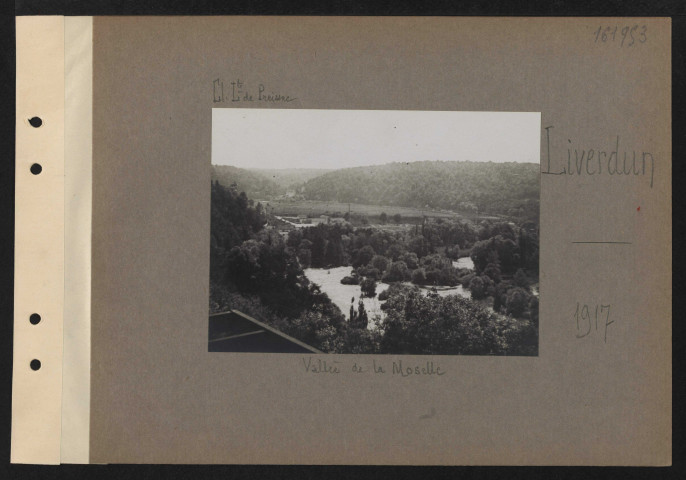 Liverdun. Vallée de la Moselle