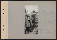 Puisaleine (près et au nord de). "Tranchée des Saphis" : poste de mitrailleurs