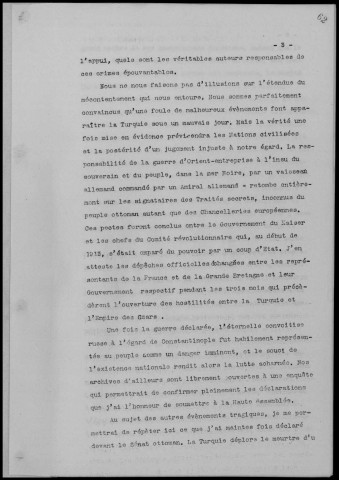 Réunion du mardi 17 juin 1919 à 11h. Sous-Titre : Conférences de la paix