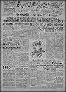 España popular (1945 : n° 4-13). Autre titre : Devient : Unidad y lucha