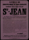 Candidature démocratique et sociale du citoyen St-Jean