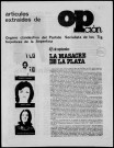 Opción. Artículos extraídos. (septiembre 1979) Autre titre : Opción (Buenos Aires)