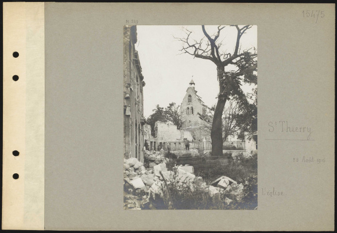 Saint-Thierry. L'église