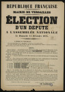 Election d'un député à l'Assemblée nationale le dimanche 14 décembre 1873