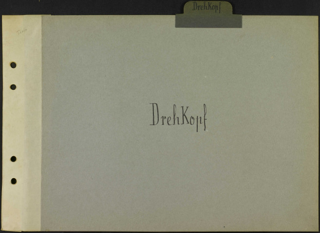 Intercalaire "Drehkopf"