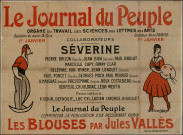 Le Journal du Peuple Les Blouses par Jules Vallès