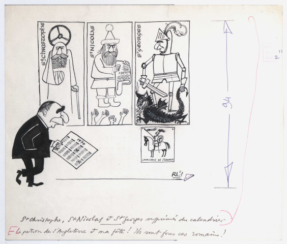 Saint Christophe, Saint Nicolas et Saint Georges supprimés du calendrier