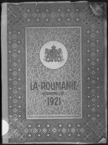 La Roumanie économique 1921
