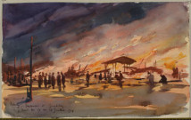 Nancy. Incendie de Gentilly, nuit du 17 au 18 juillet 1918