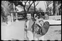 Roger Vadim et Catherine Deneuve à Saint-Tropez