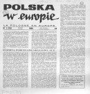 Polska w Europie (1966 ; n°1-12)  Autre titre : La Pologne en Europe