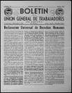 Boletín de la Unión general de trabajadores en España (1964 ; n° 231-242). Autre titre : Suite : Boletín de la Unión general de trabajadores de España en el exilio