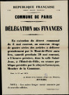 N°343. Articles à délivrer gratuitement par le Mont-de-Piété