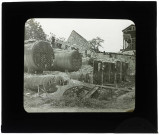 Chaudières d'une sucrerie détruites par les Allemands