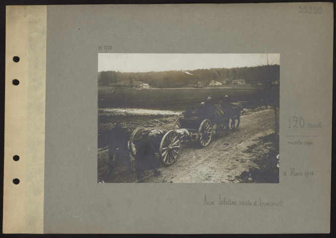 Route d'Ippécourt Islettes. 120 court, modèle 1890