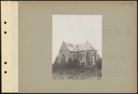 Rilly-aux-Oies. L'église bombardée