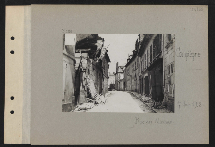 Compiègne. Rue des Minimes
