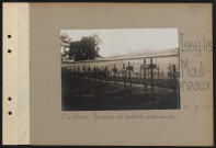 Issy-les-Moulineaux. Cimetière. Tombes de soldats allemands