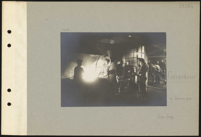 Gérardmer. Une forge