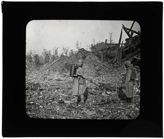 Les américains dans Cantigny