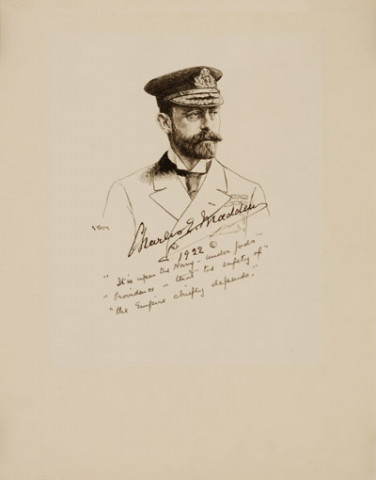 (Rear-Amiral Charles E. Madden, autographe et signature, 26 septembre 1902)