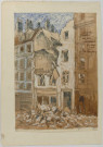 Coup de bertha rue des Lombards (Paris) 30 mars 1918