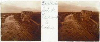 Route du fort de Tavannes à Verdun