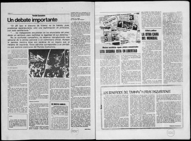 Opción. N° 3, mayo 1978 Sous-Titre : Reproducción del periódico del Partido Socialista de los Trabajadores de Argentina Autre titre : Opción (Buenos Aires)