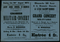 Grand concert militaire = Grosses Militair-Concert