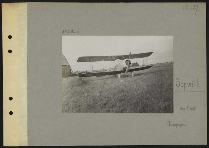 S.l. (Champagne). Sopwith