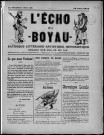 L'écho du boyau (1915-1918 : n°s 1-27), Sous-Titre : Organe des poilus du 214ème