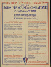 Les buts révolutionnaires de la Légion française des Combattants