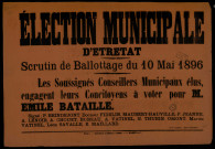 Elections Municipale d'Êtretat : Voter pour M. Emile Bataille