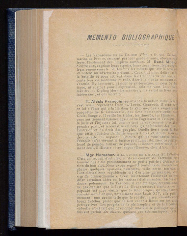 Janvier 1917 - Bulletin officiel de la Ligue des Droits de l'Homme